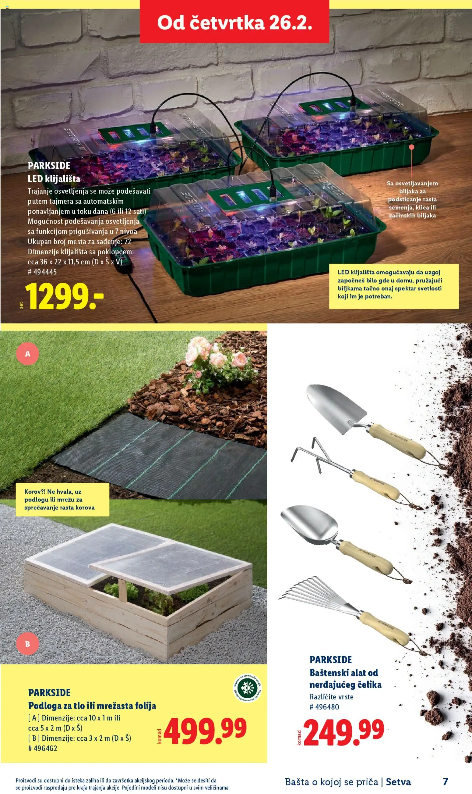 Lidl katalog - važi od 26.02.2026 | Strana: 7 | Proizvode: Parkside