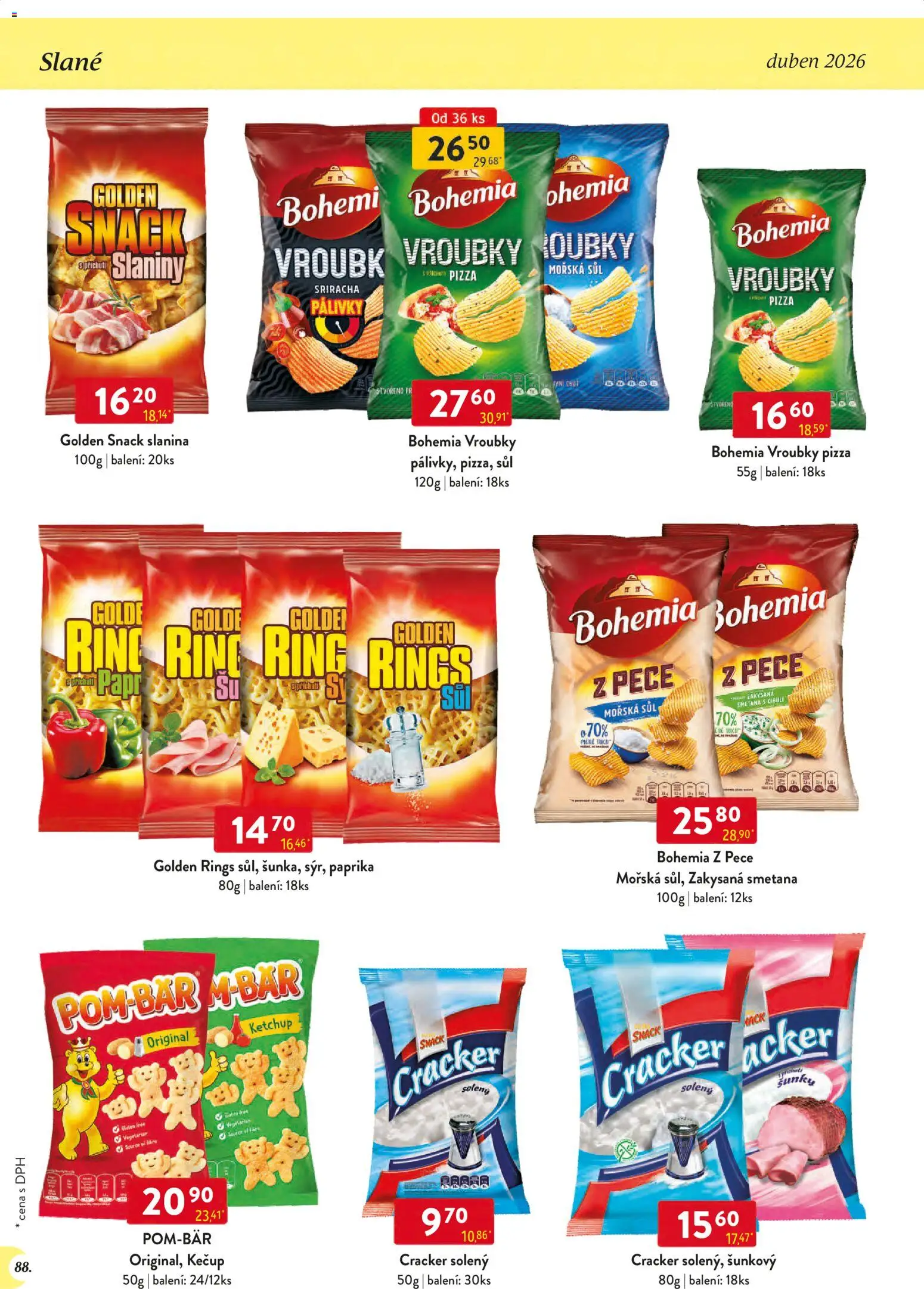 Astur & Qanto leták - Velkoobchod 04/2026 od 01.04.2026 | Strana: 88 | Produkty: Pizza, Kečup, Paprika, Slanina