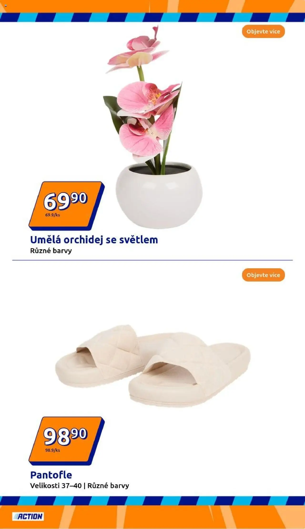Action leták od 28.05.2025 | Strana: 17 | Produkty: Orchidej, Pantofle, Umělá orchidej, Barvy