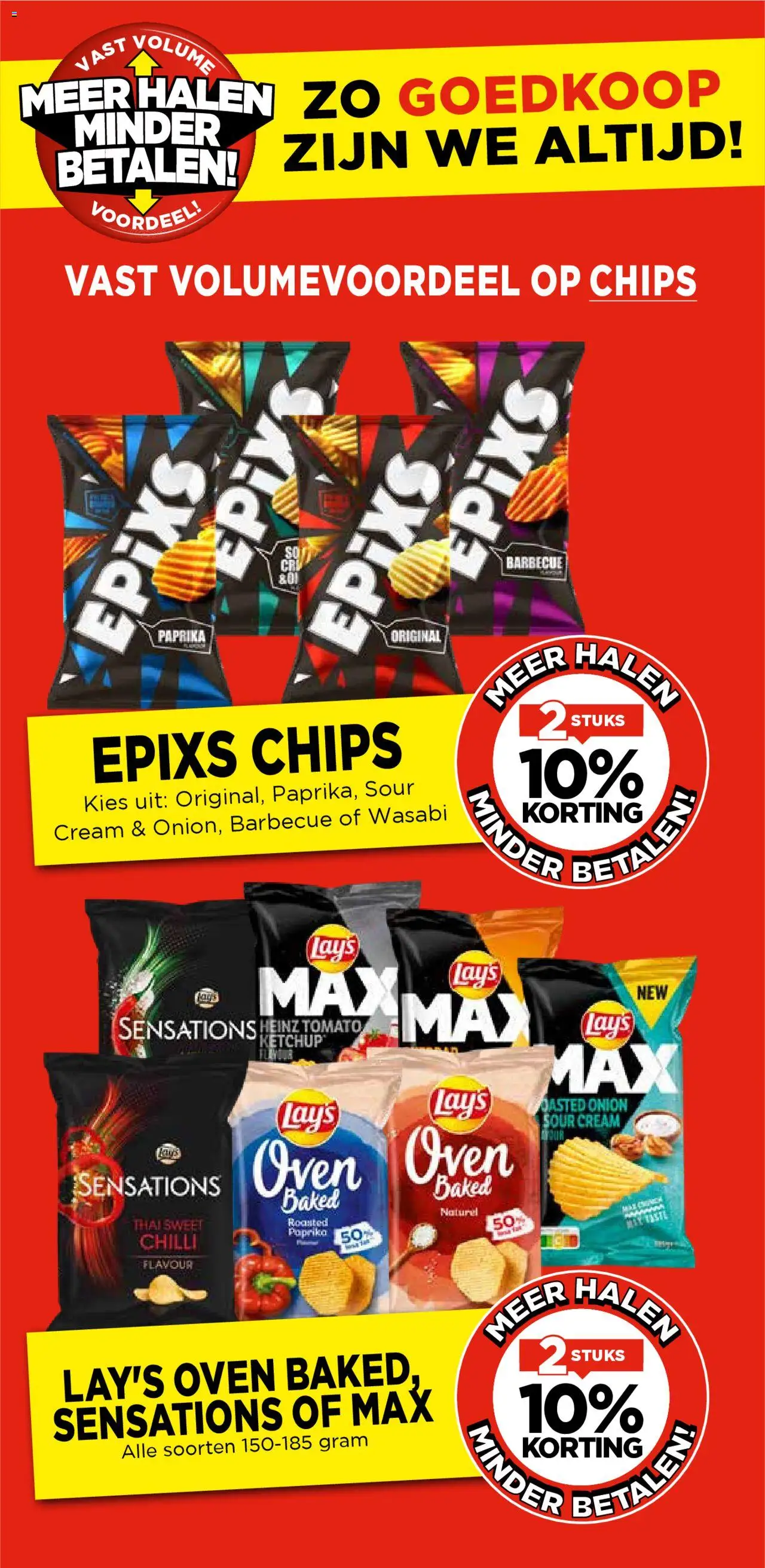  | Pagina: 35 | Producten: Chips, Oven, Kész piskótalap