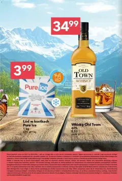 Pogląd oferty "Lewiatan gazetka - Alkohole" - ważna od 26.03.2026 | Strona: 8 | Produkty: Lód w kostkach, Whisky