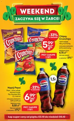 Pogląd oferty "Żabka Gazetka - Weekendowe promocje" - ważna od 03.10.2025