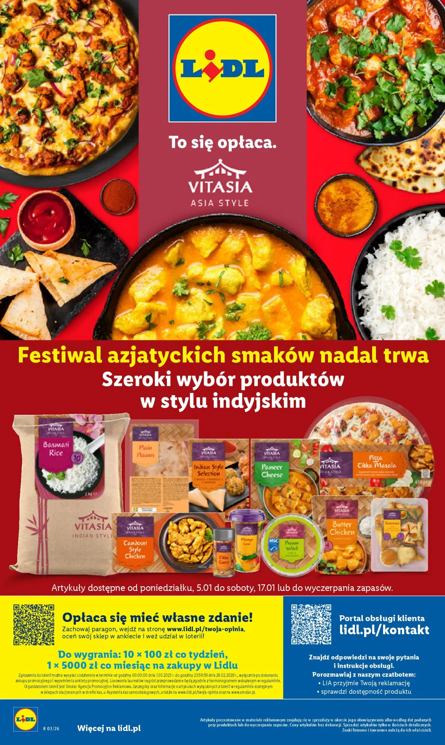 Lidl Katalog od 12.01.2026 | Strona: 44 | Produkty: Mango, Tikka masala, Pizza