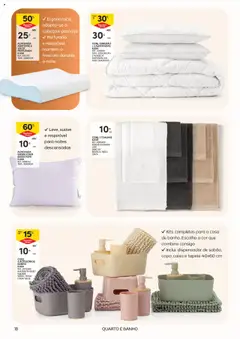 Pré-visualização ALMOFADA ANATOMICA VISCO PERFURADA KASA, Almofada anatómica visco perfurada, TAM.: 40X60CM válido de 14.10.2025 | Página: 18 | Produtos: Almofada, Caixa, Banho, Tapete