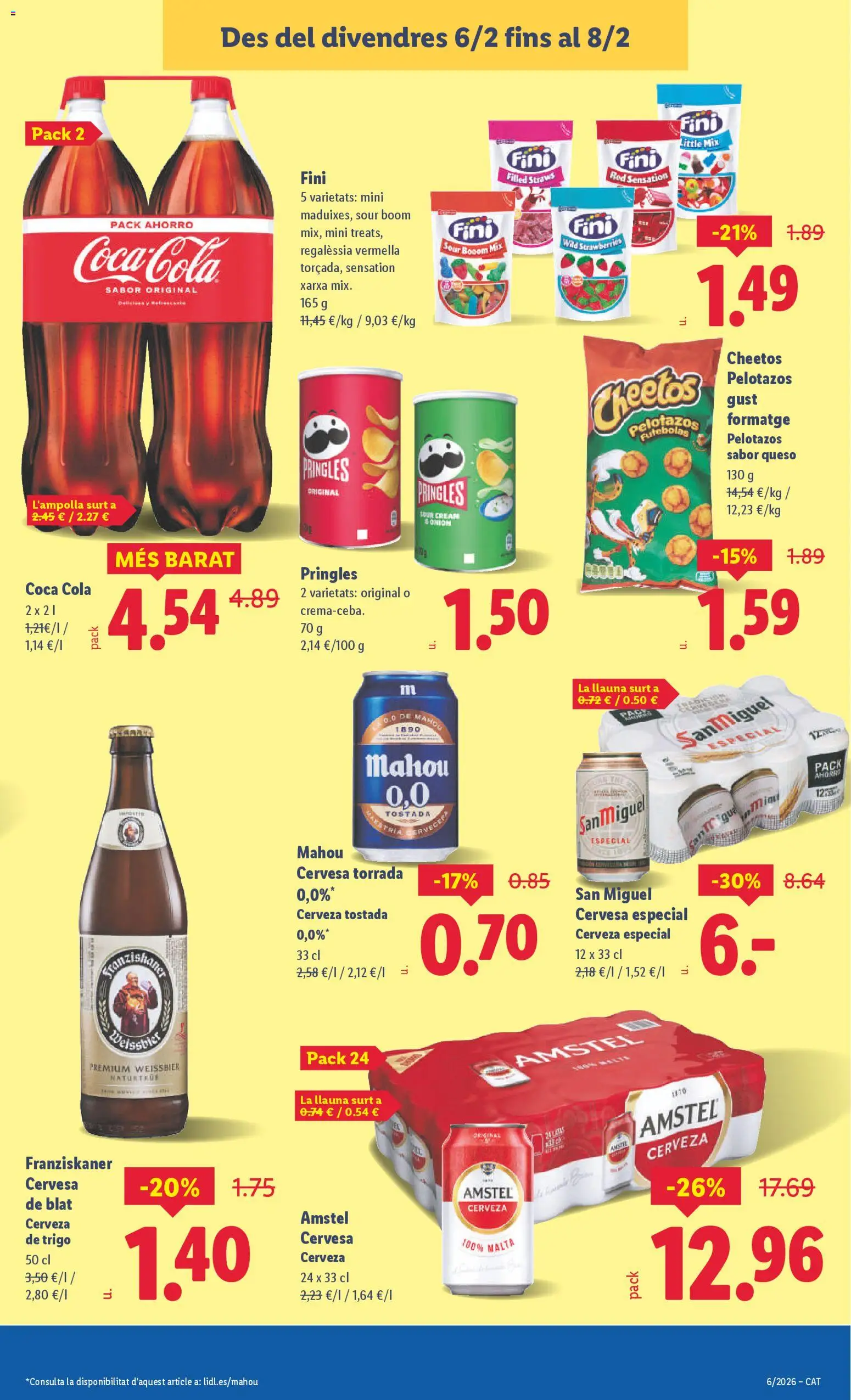 Lidl folleto │ válido desde el 02.02.2026 | Página: 31 | Productos: Queso, Cerveza