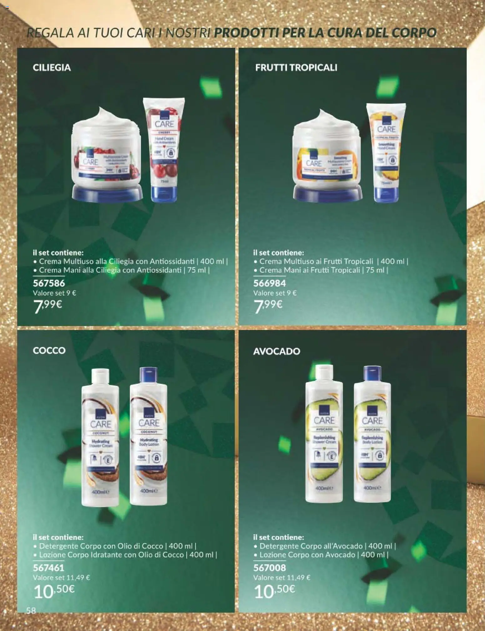 Volantino Avon del 01.11.2025 | Pagina: 58