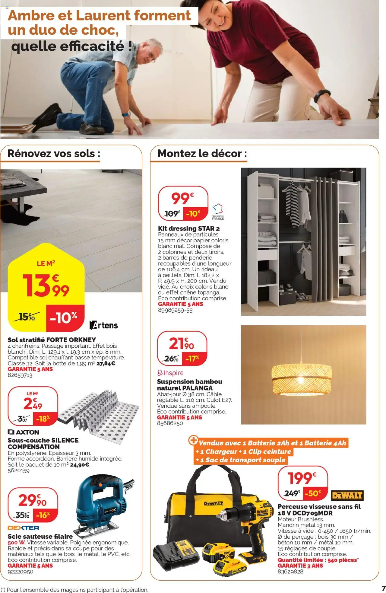  | Page: 7 | Produits: Ceinture, Sac, Dressing, Batterie