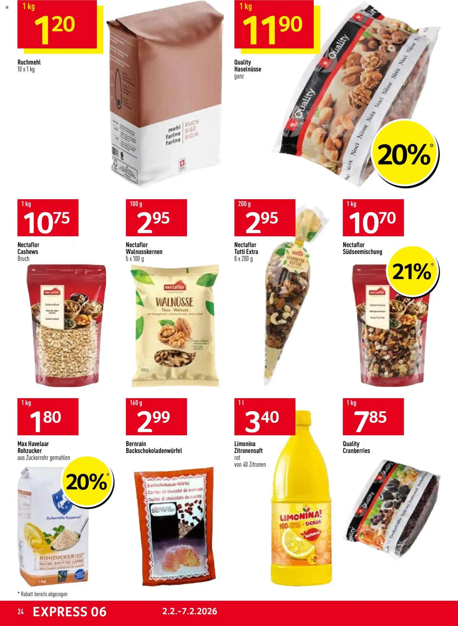 Prodega Aktionen – gültig ab 02.02.2026 | Seite: 24 | Produkte: Kammerjunker, Walnüsse