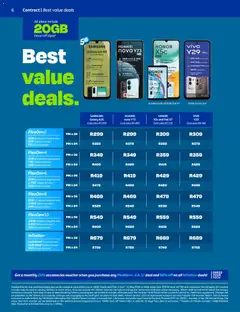 Telkom specials catalogue – valid from 01.04.2026 | Page: 6 | Products: Data, Sim, Battery, Charger