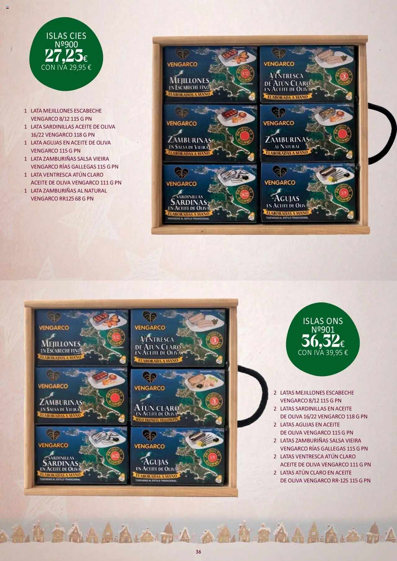 Gadis folleto │ válido desde el 16.10.2025 | Página: 36 | Productos: Mejillones escabeche, Sardinillas, Aceite, Atún claro