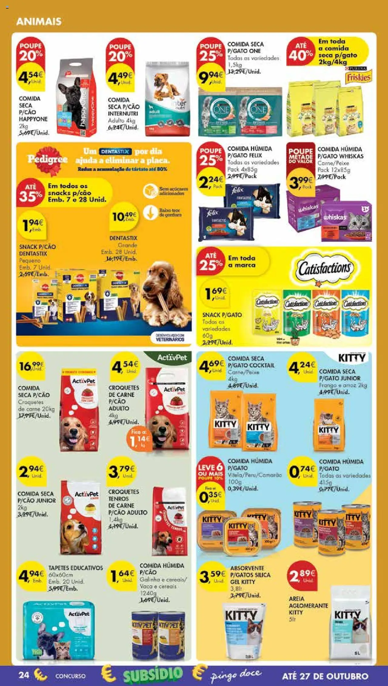 Pingo Doce Poupe Esta Semana Madeira │ válido de 14.10.2025 | Página: 24 | Produtos: Areia, Frango, Arroz, Cereais
