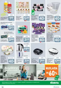 NORFA leidinys galioja nuo 08.01.2026 | Puslapis: 18 | Prekių: Keptuvė, Folija, Ploviklis, Virdulys