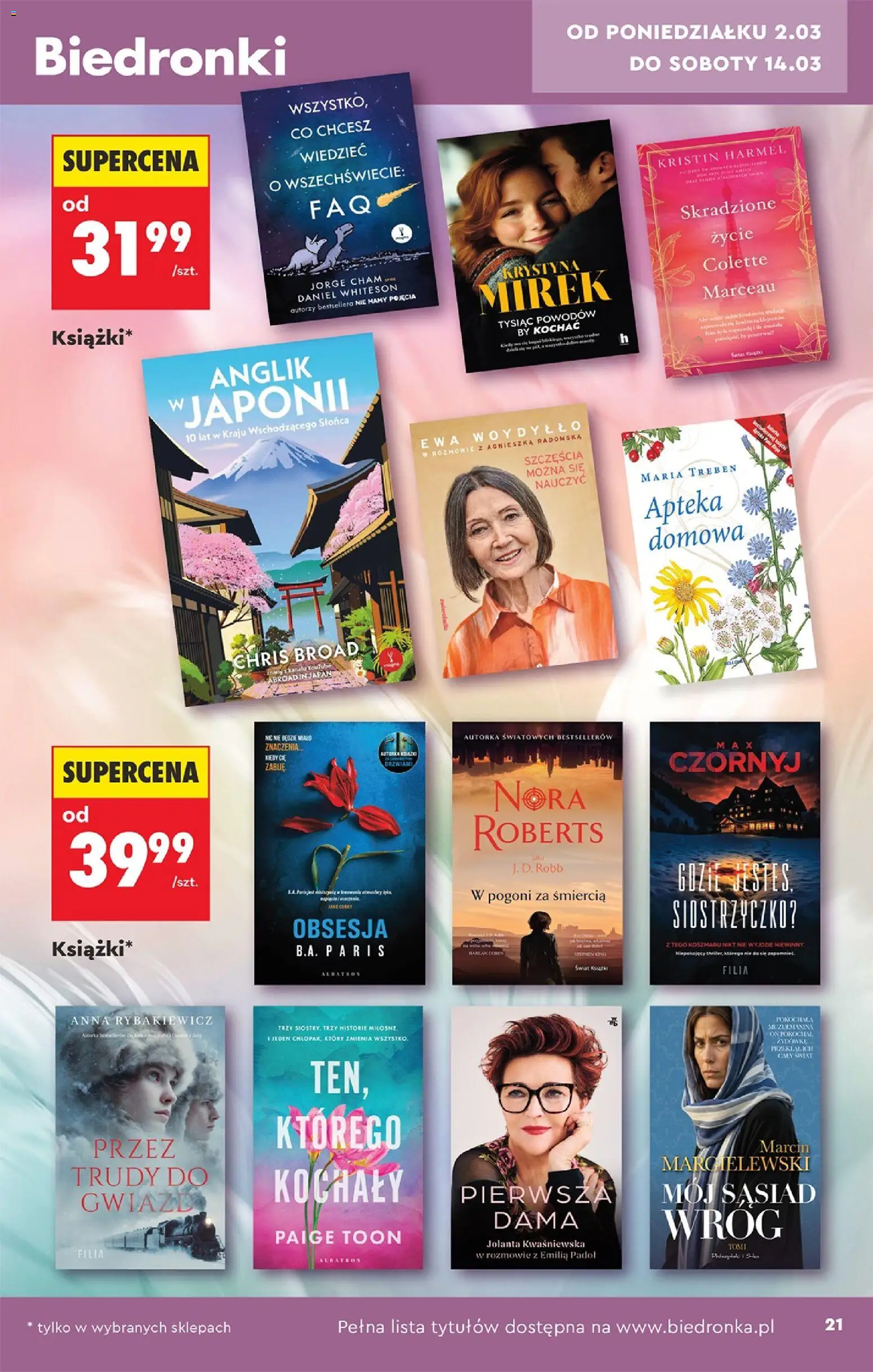 Biedronka gazetka Hity i inspiracje od 28.02.2026 | Strona: 23 | Produkty: Książki