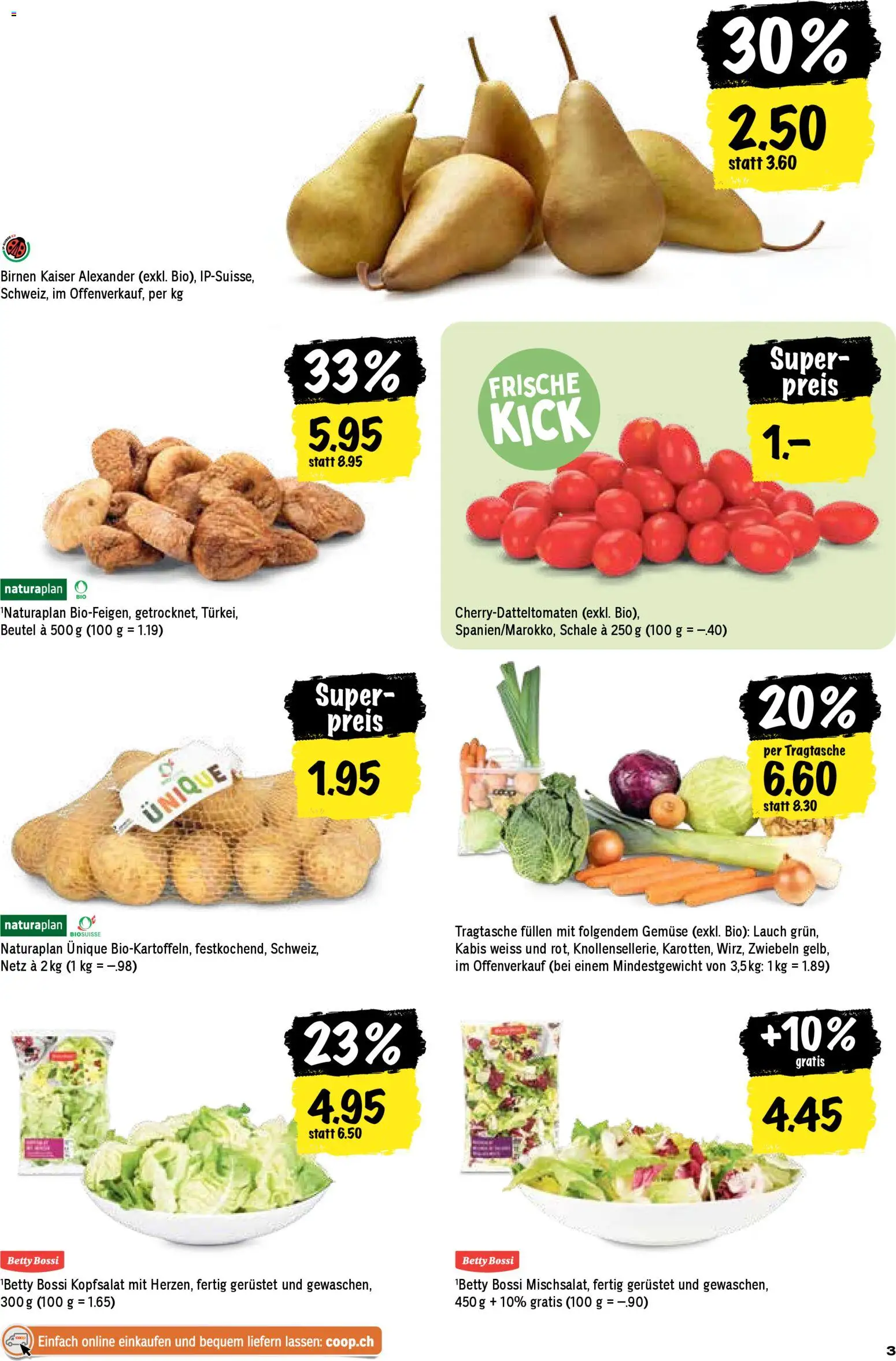 Coop Aktionen – gültig ab 08.01.2026 | Seite: 3 | Produkte: Gemüse, Zwiebeln