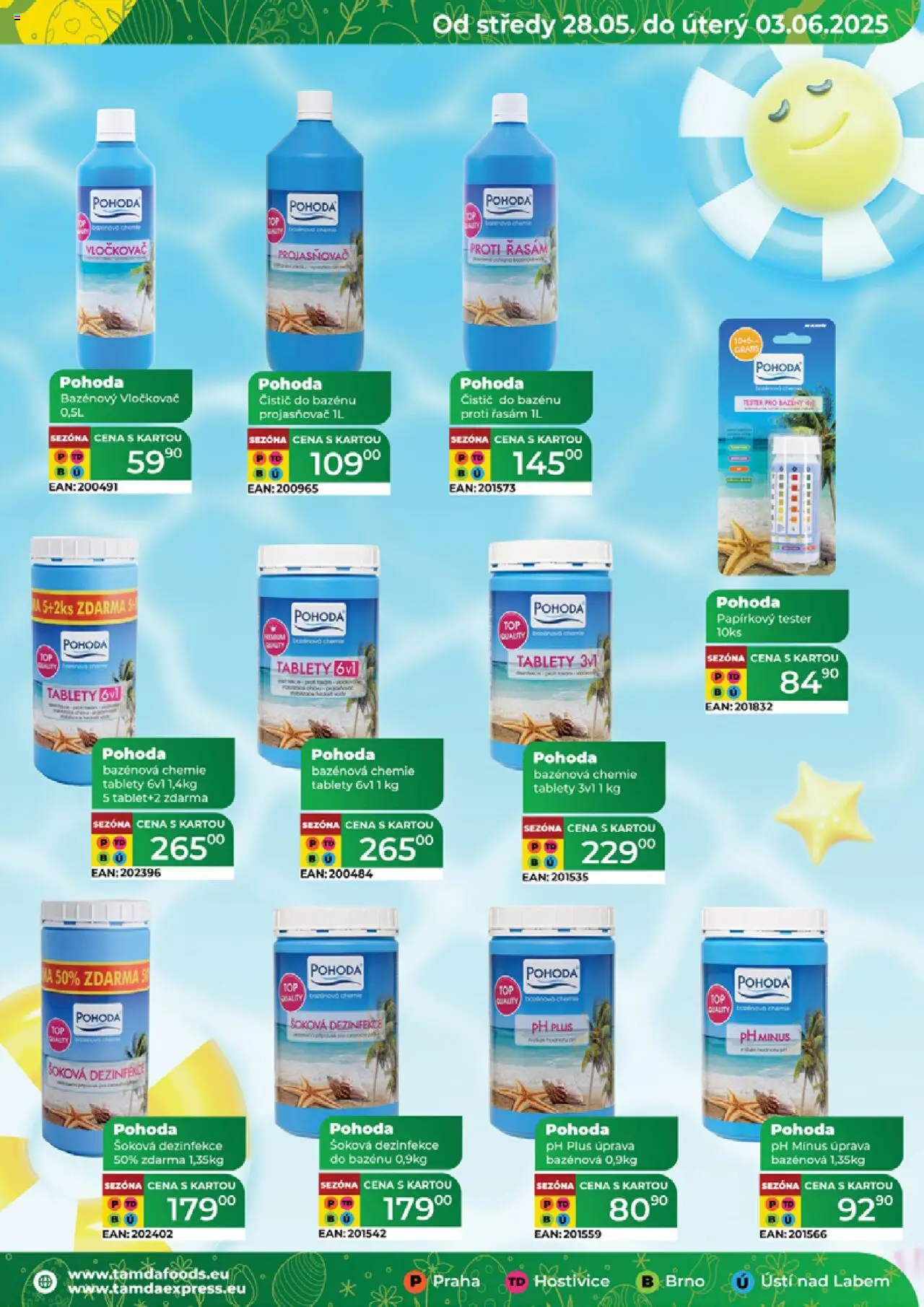 Tamda Foods leták od 28.05.2025 | Strana: 51 | Produkty: Bazénová chemie