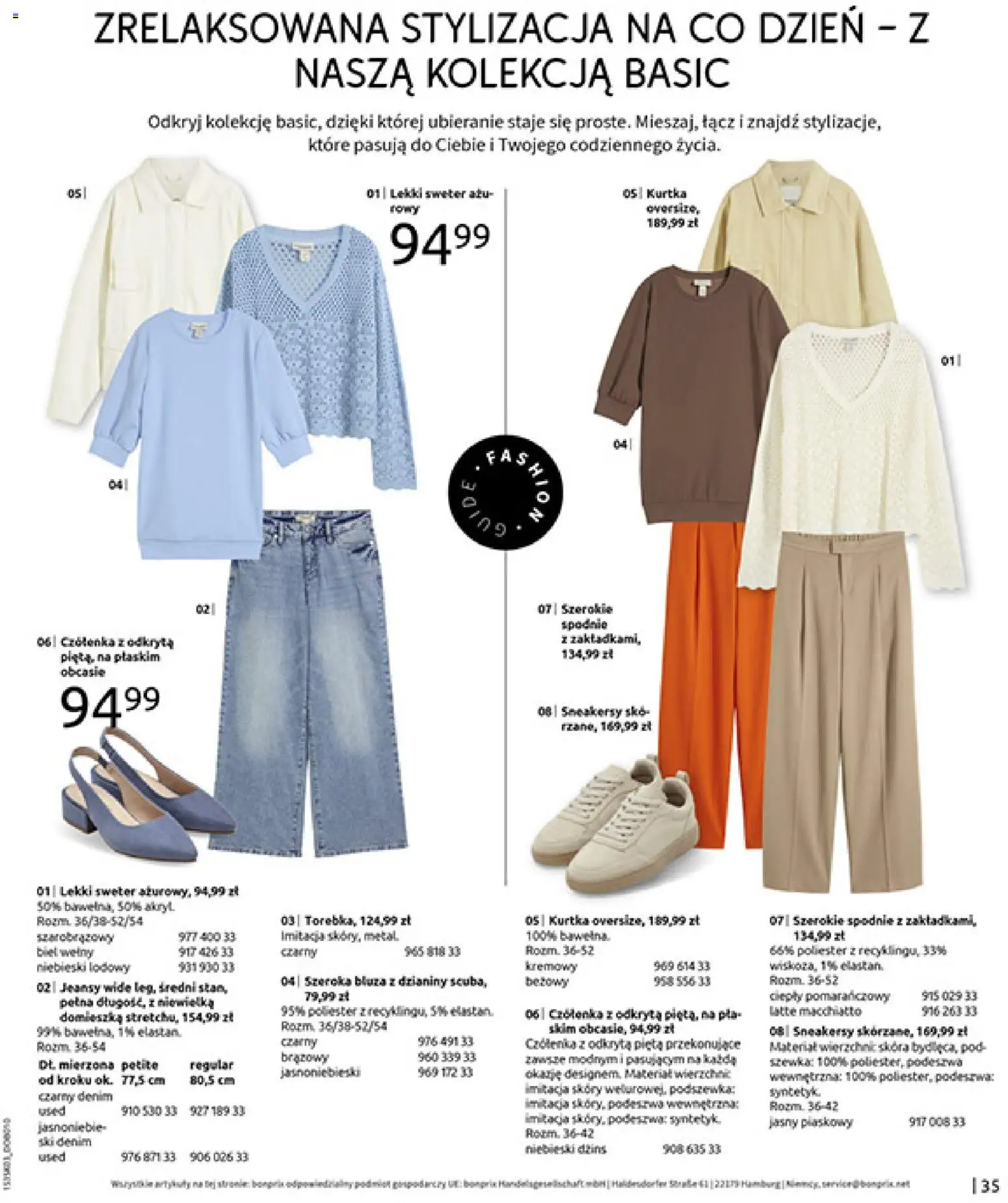 BonPrix Katalog od 03.03.2026 | Strona: 37 | Produkty: Sweter, Kurtka, Spodnie, Róż