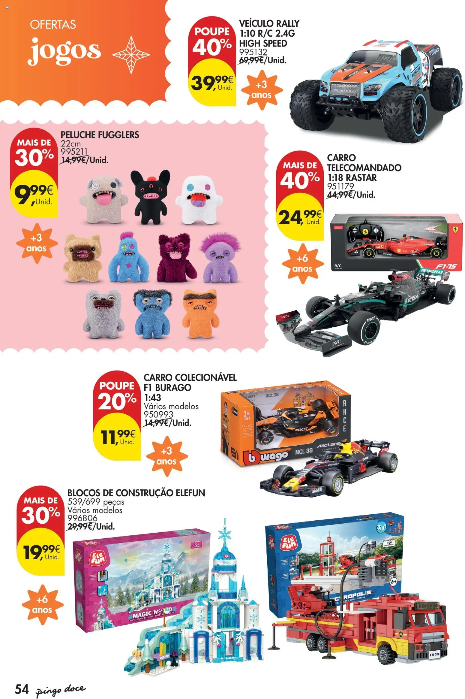 Pingo Doce - Natal │ válido de 11.11.2025 | Página: 54 | Produtos: Jogos