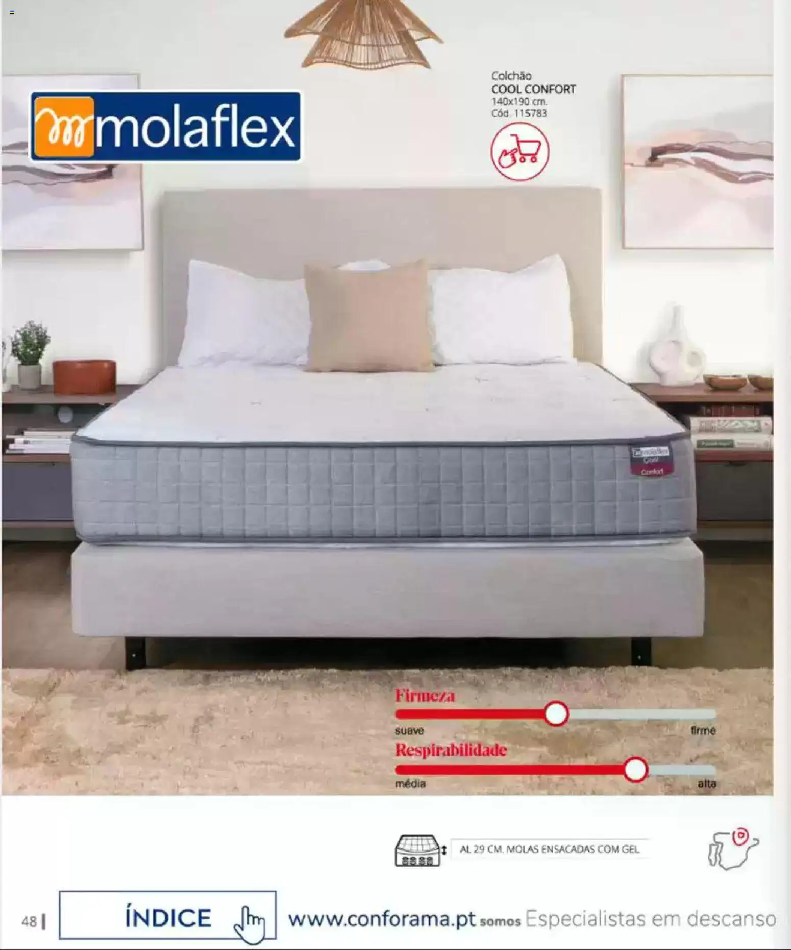Conforama Camitis │ válido de 05.02.2026 | Página: 48 | Produtos: Colchão