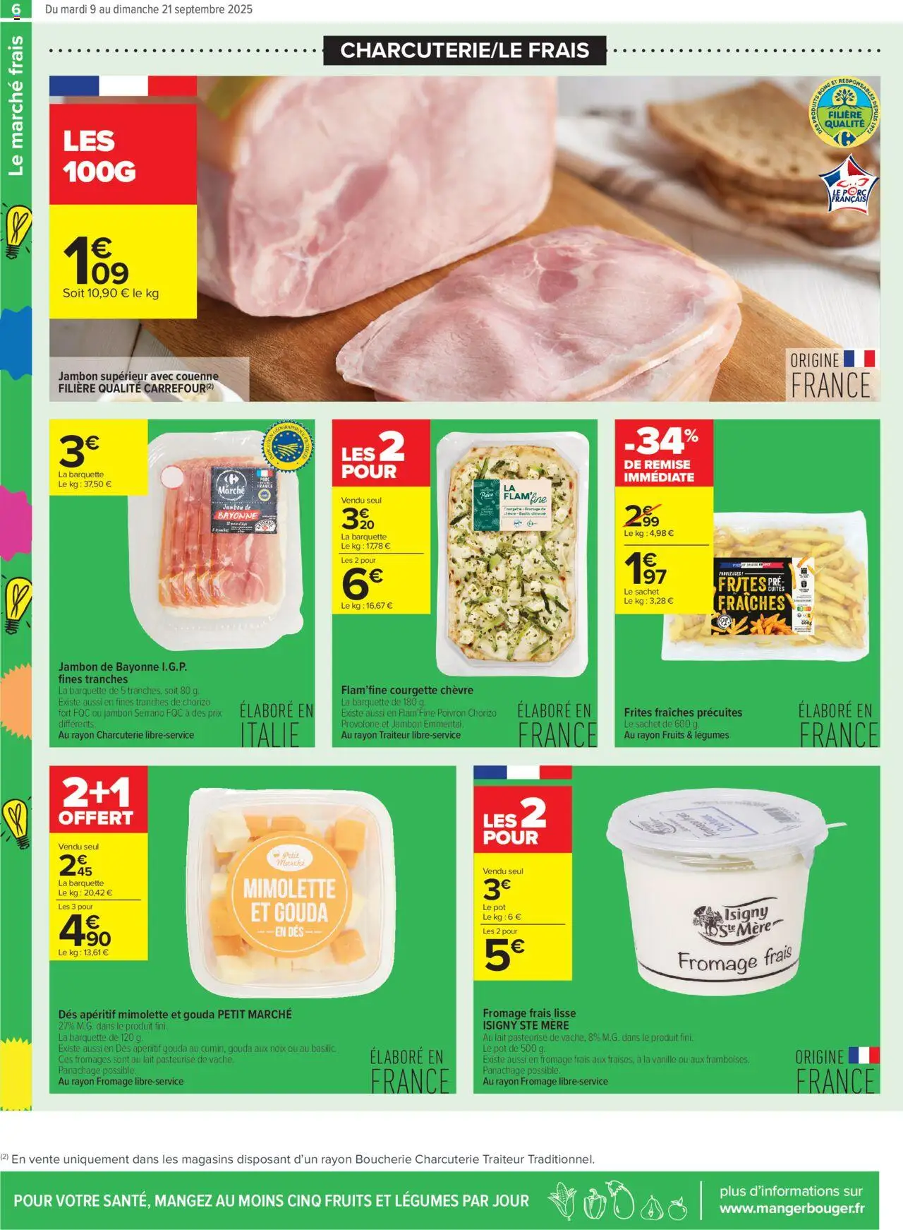  | Page: 6 | Produits: Lait, Fromage, Gouda, Noix