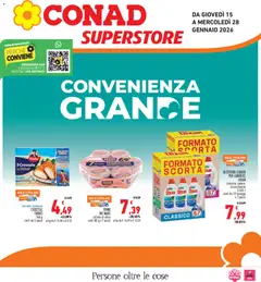 Anteprima del volantino Conad Superstore Piemonte catalogo valido a partire dal 15.01.2026