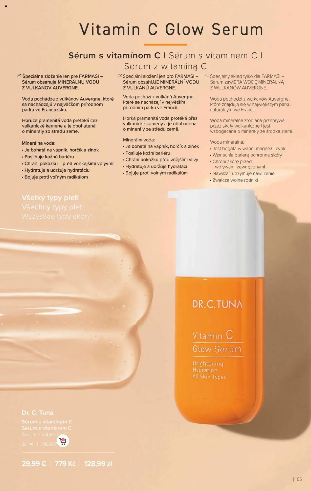 Nové Farmasi akcie – leták je platný od 24.09.2025 | Strana: 85 | Produkty: Voda, Minerálna voda