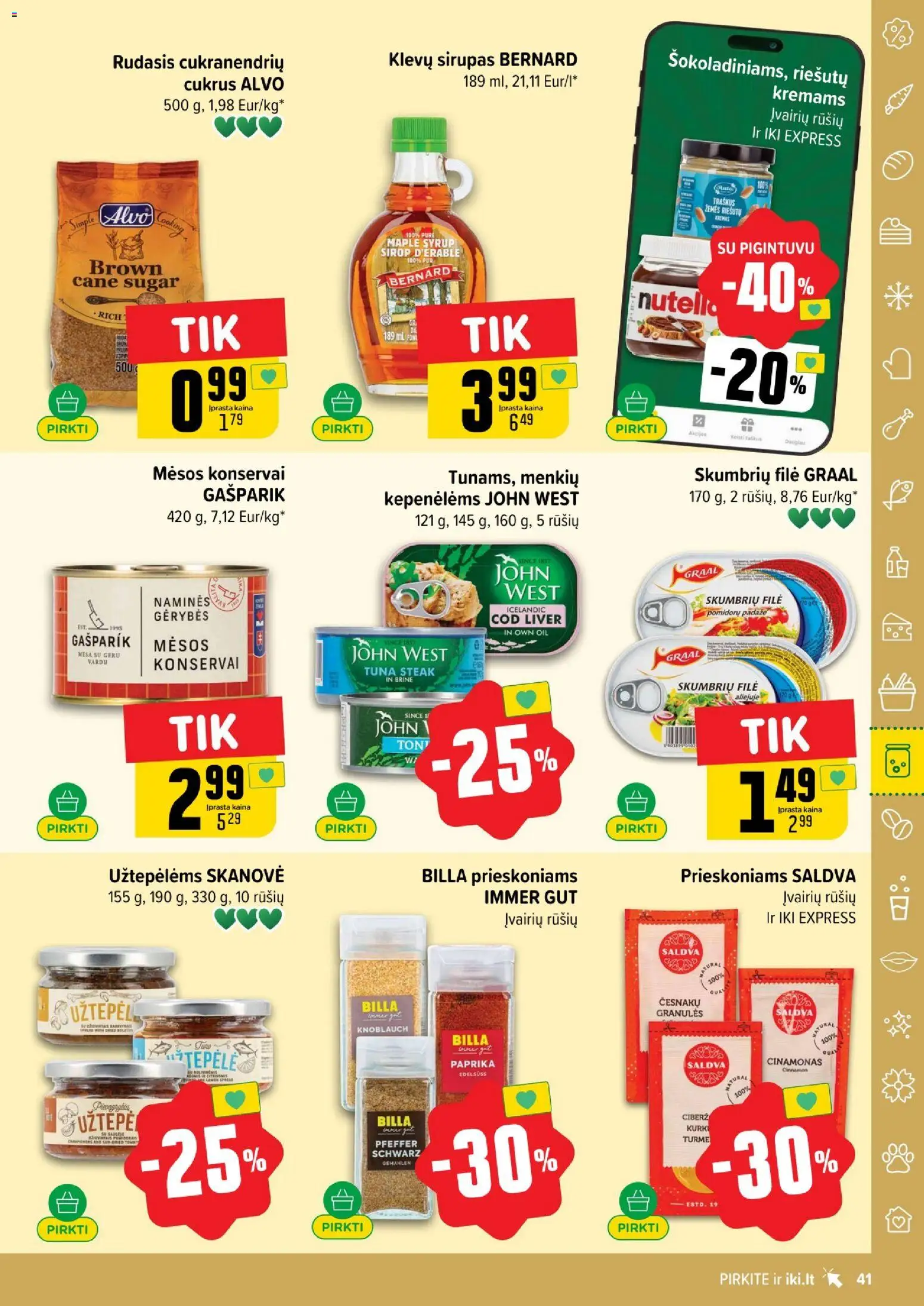 IKI akcijos nuo 19.01.2026 | Puslapis: 41