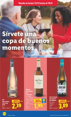Vista previa Lidl folleto válido desde el 13.04.2026 | Página: 22 | Productos: Vino rosado, Vino