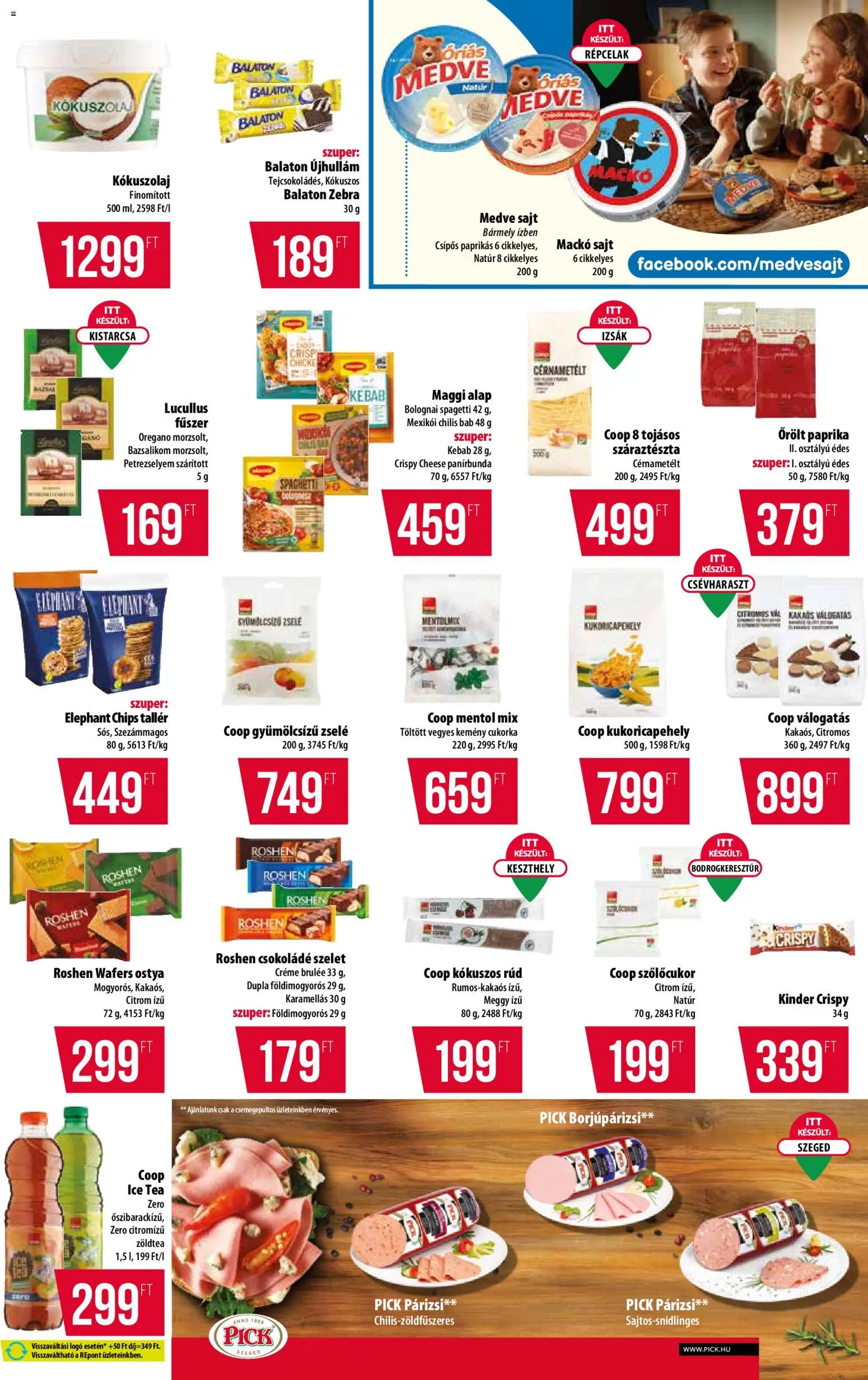 COOP akciós ujság - amely érvényes a következő dátumtól: 29.01.2026 | Oldal: 6 | Termékek: Petrezselyem, Chips, Kókuszolaj, Chilis bab