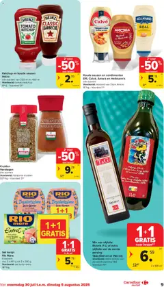  | Pagina: 9 | Producten: Olijfolie, Ketchup, NOS, Tonijn