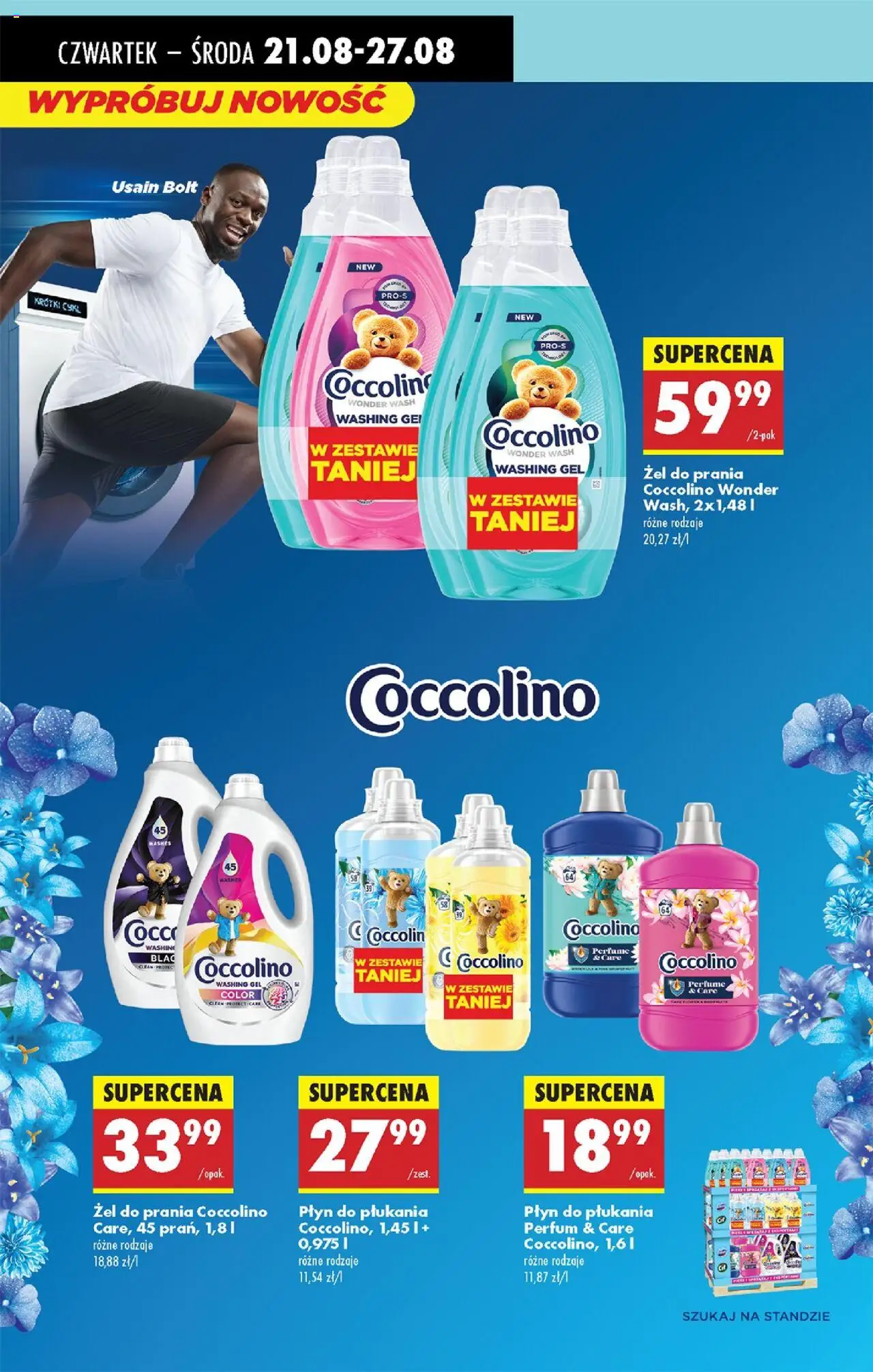 Biedronka gazetka - Oferta w tym tygodniu od 21.08.2025 | Strona: 56 | Produkty: Coccolino, Detergent
