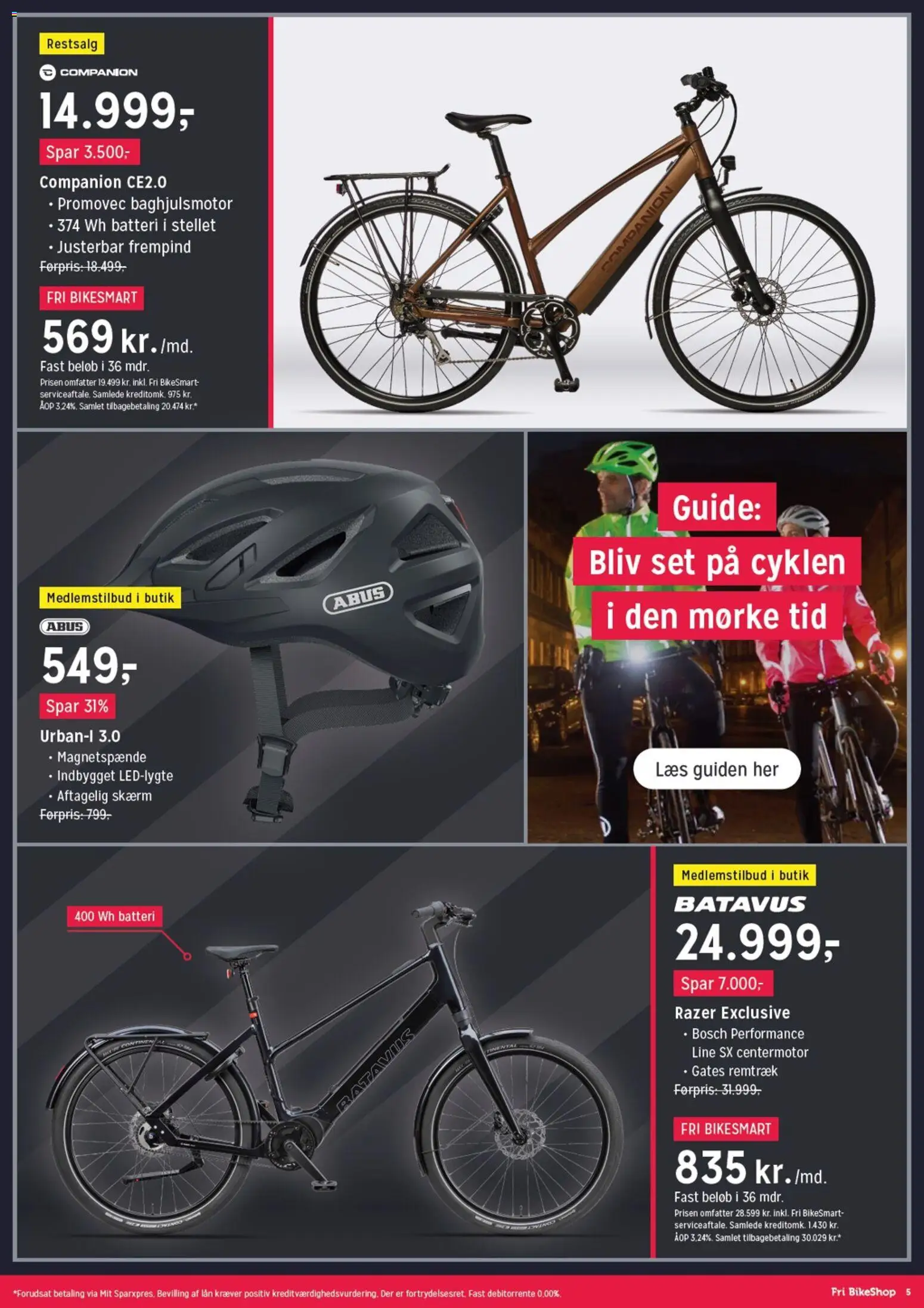 Fri BikeShop tilbudsavis – gyldig fra 24.11.2025 | Side: 5 | Produkter: Skærm, Batteri