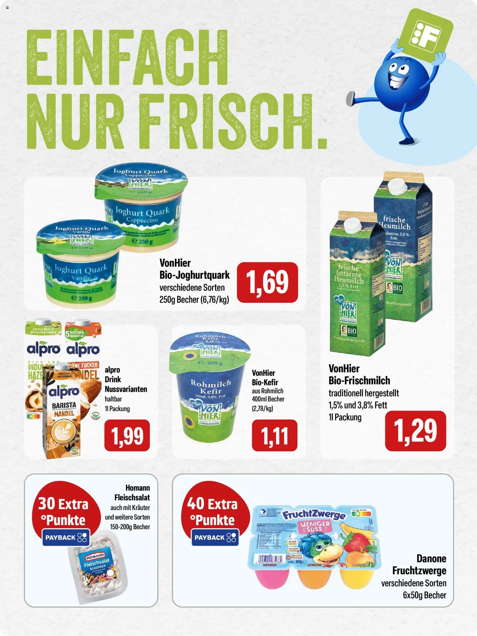 Feneberg Angebote – gültig ab 05.03.2026 | Seite: 6 | Produkte: Quark, Joghurt, Fruchtzwerge, Alpro