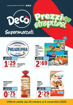 Anteprima del volantino Decò Supermercati - Napoli catalogo valido a partire dal 28.10.2025