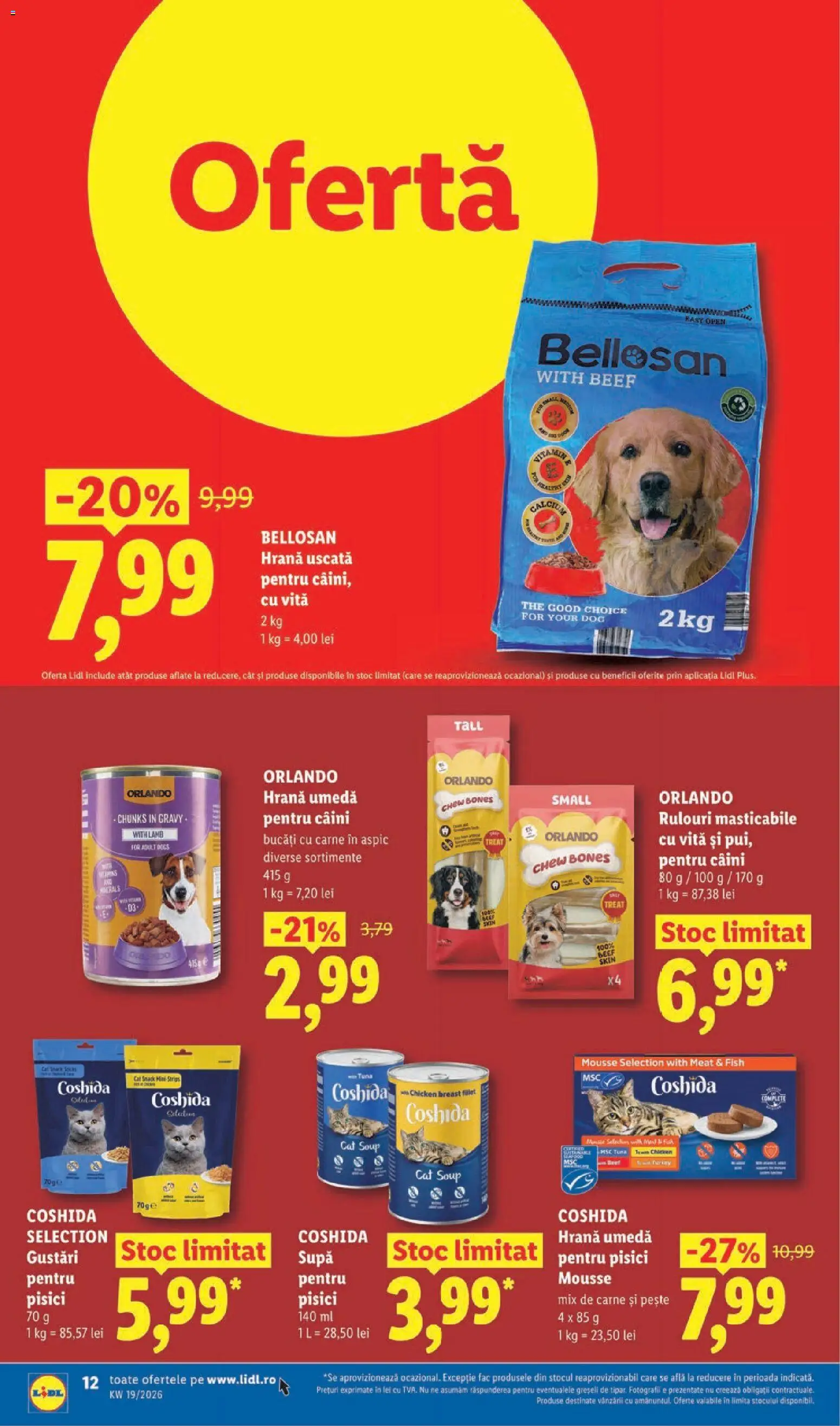 Noul catalog Lidl – valabil de la 04.05.2026 | Pagină: 12 | Produse: Pește