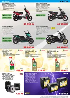 Náhled letáku Auto Kelly leták od 03.02.2026 | Strana: 9 | Produkty: Olej, Motorový olej, Kola