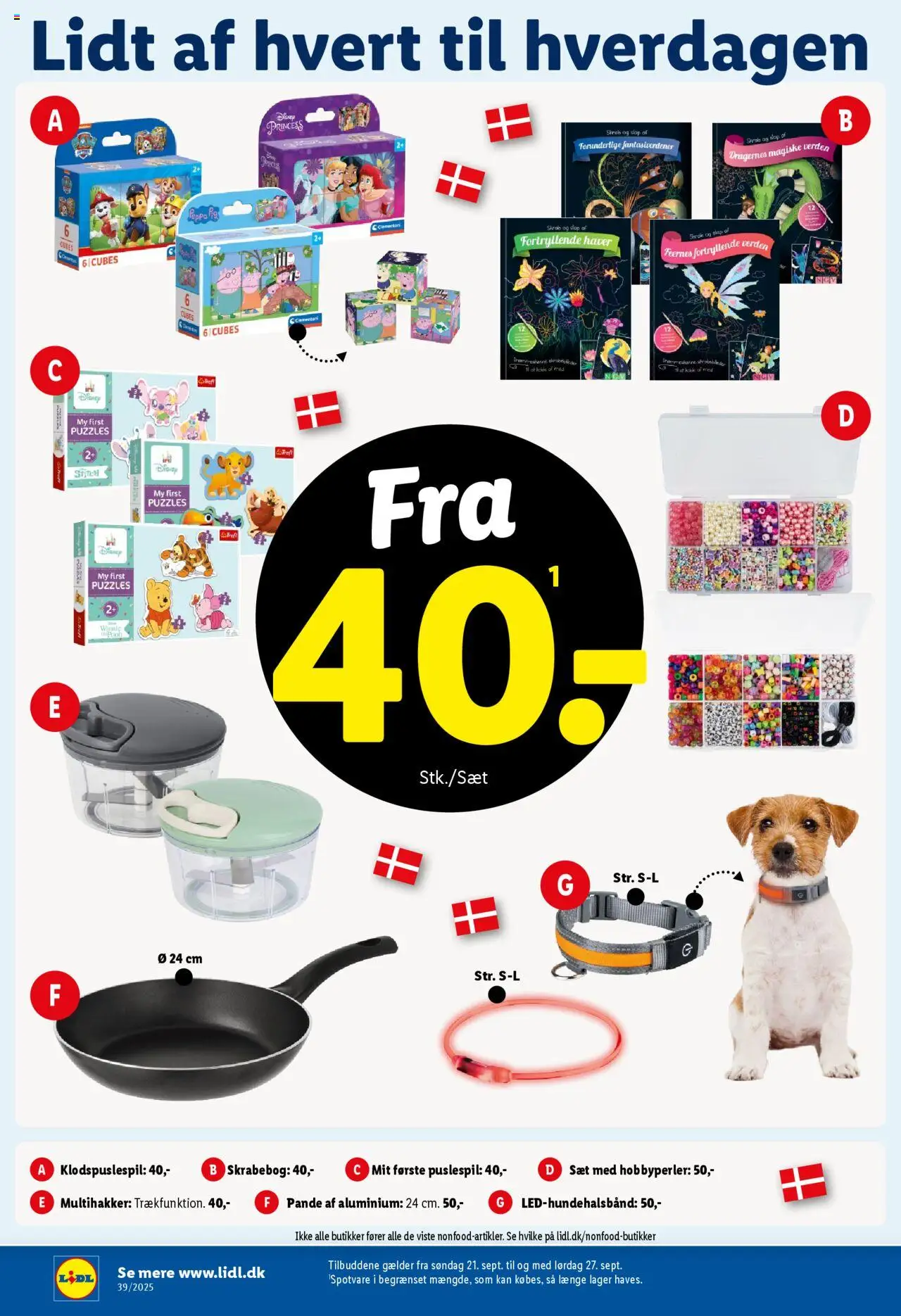 Lidl tilbudsavis – gyldig fra 21.09.2025 | Side: 16 | Produkter: Søm