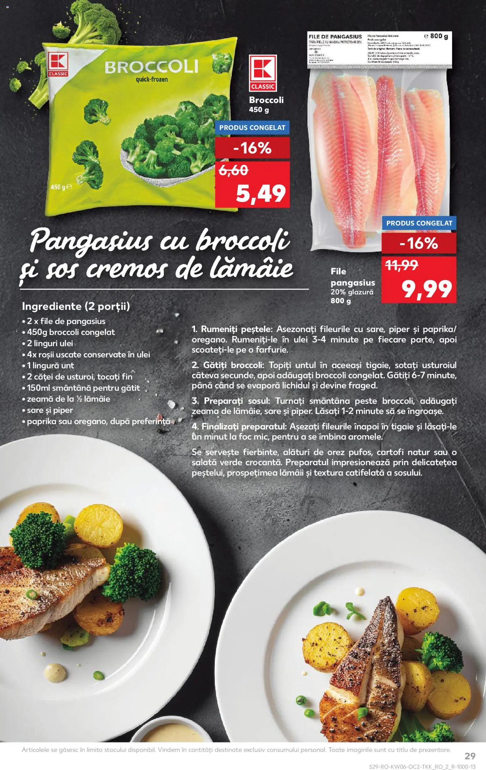 Noul catalog Kaufland – valabil de la 04.02.2026 | Pagină: 29 | Produse: Esmer şeker, Smântână, Salată, Sos