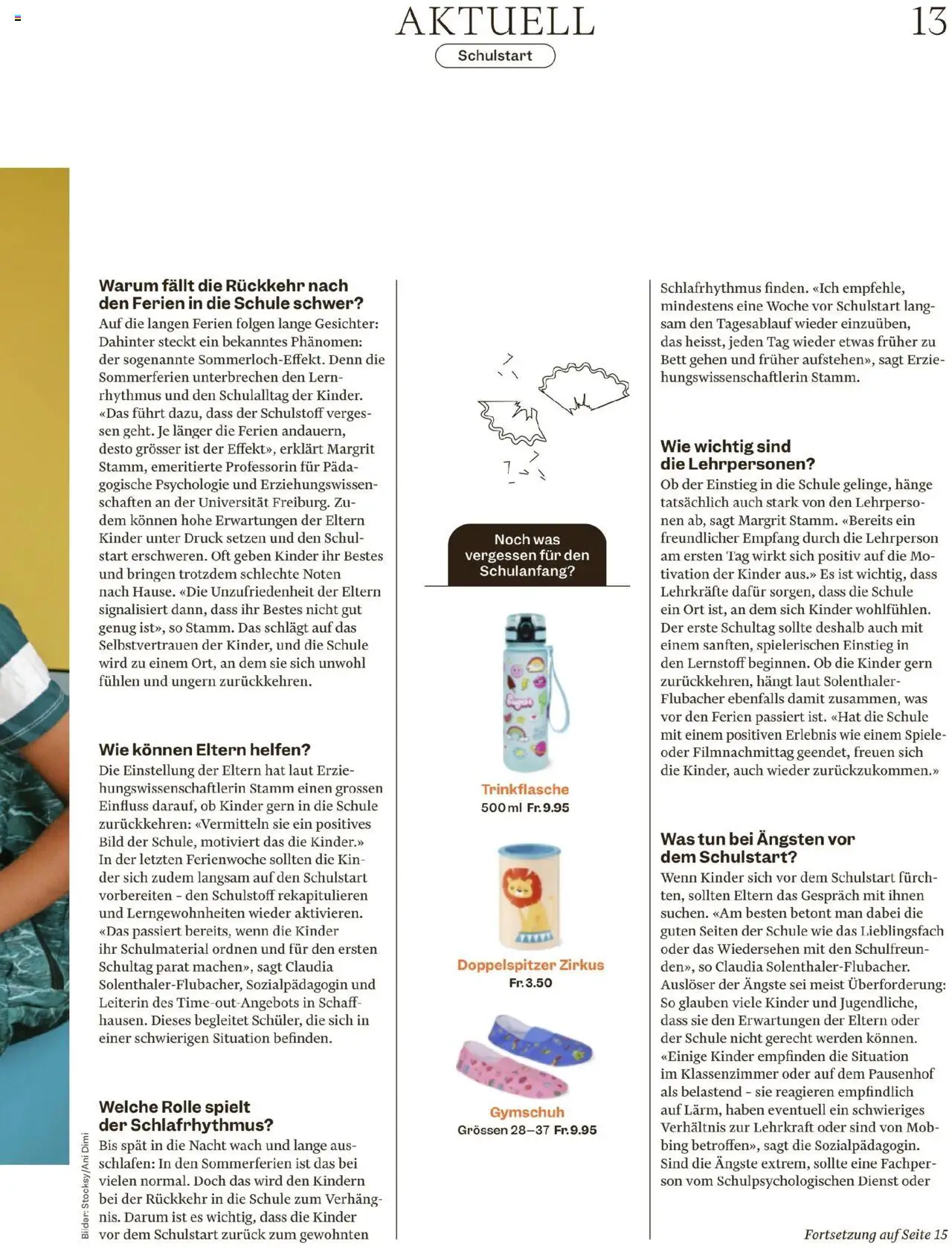 Migros - Magazin ab 05.08.2025 | Seite: 13 | Produkte: Bett, Bilder