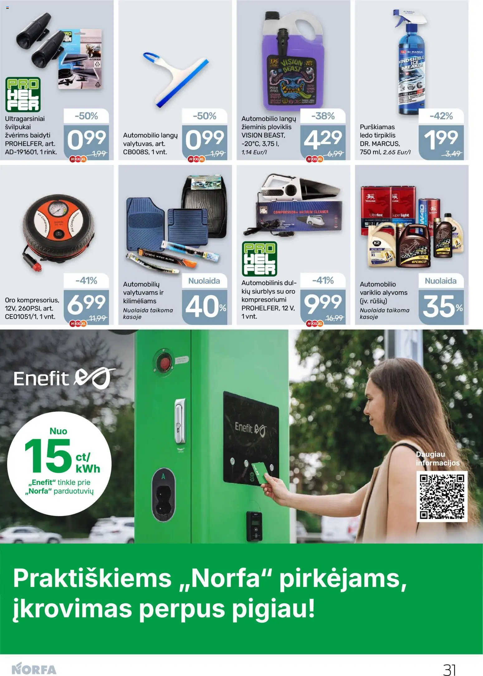 NORFA akcijos nuo 30.10.2025 | Puslapis: 31 | Prekių: Ploviklis