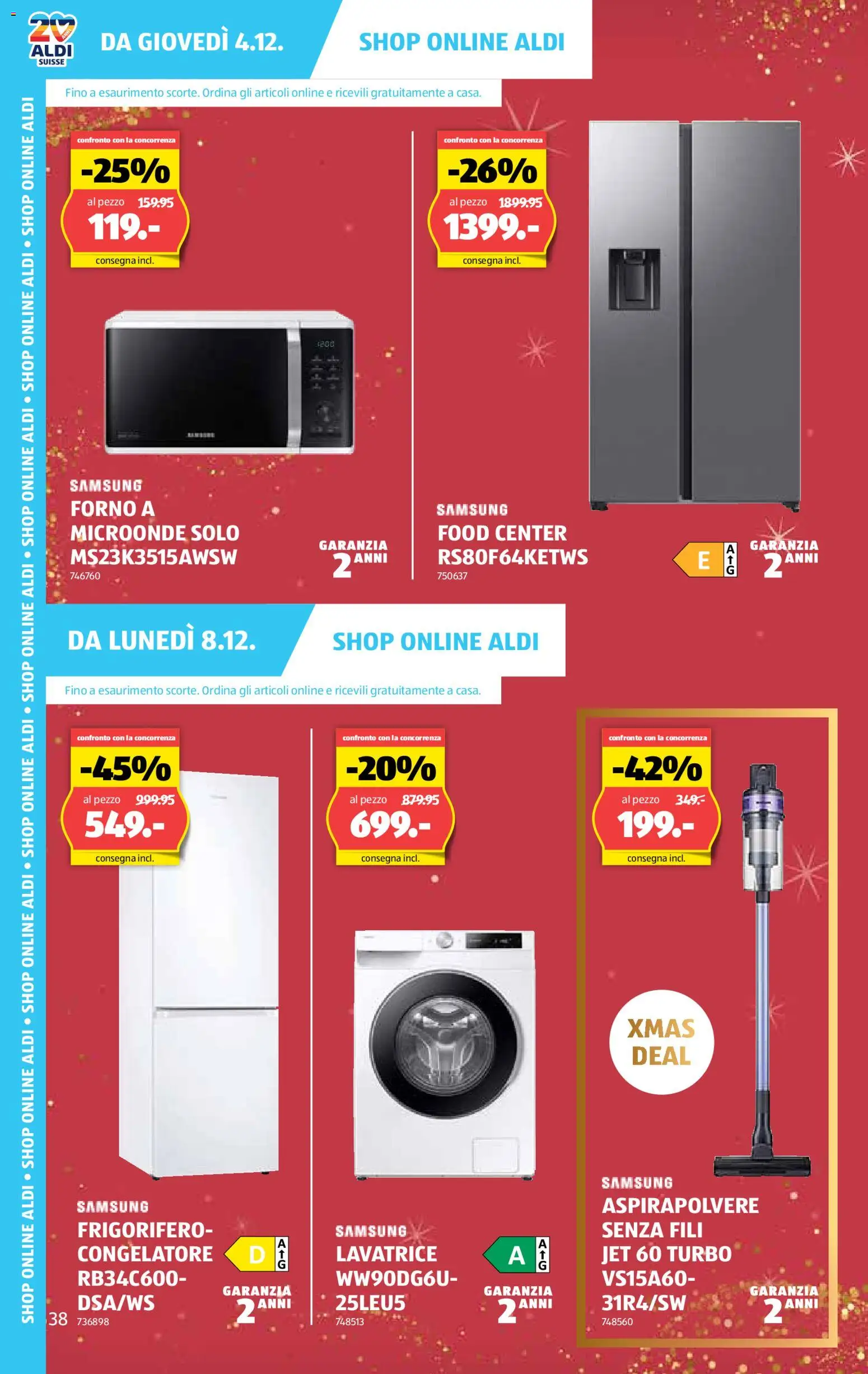 Aldi Aktionen IT – gültig ab 04.12.2025 | Seite: 39 | Produkte: Samsung