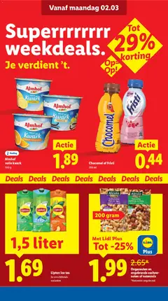 Almhof volle kwark, volle kwark 500 g - Voorbeeld van een folder van Lidl, geldig van 02.03.2026 | Pagina: 4