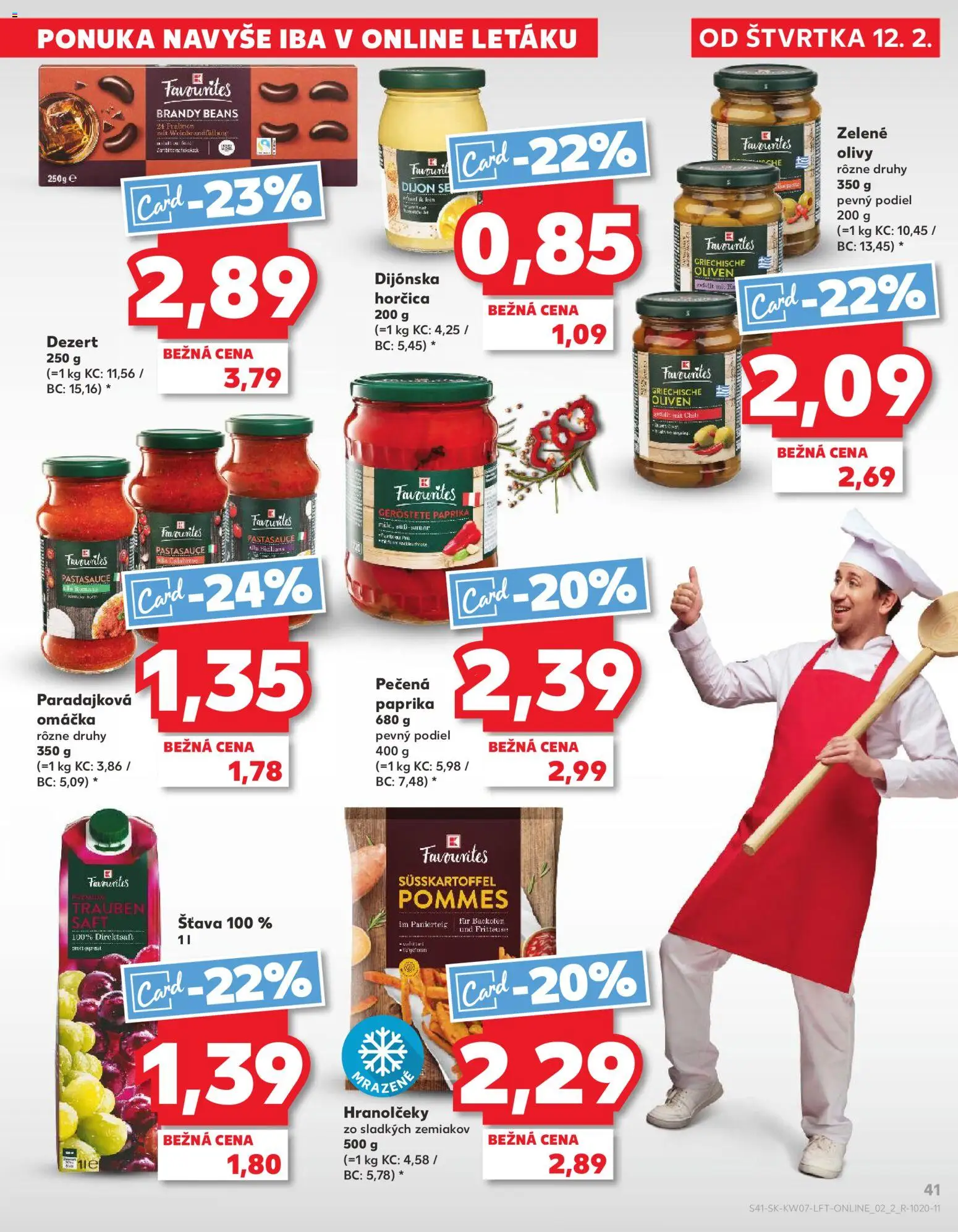 Nové Kaufland akcie – leták je platný od 12.02.2026 | Strana: 41