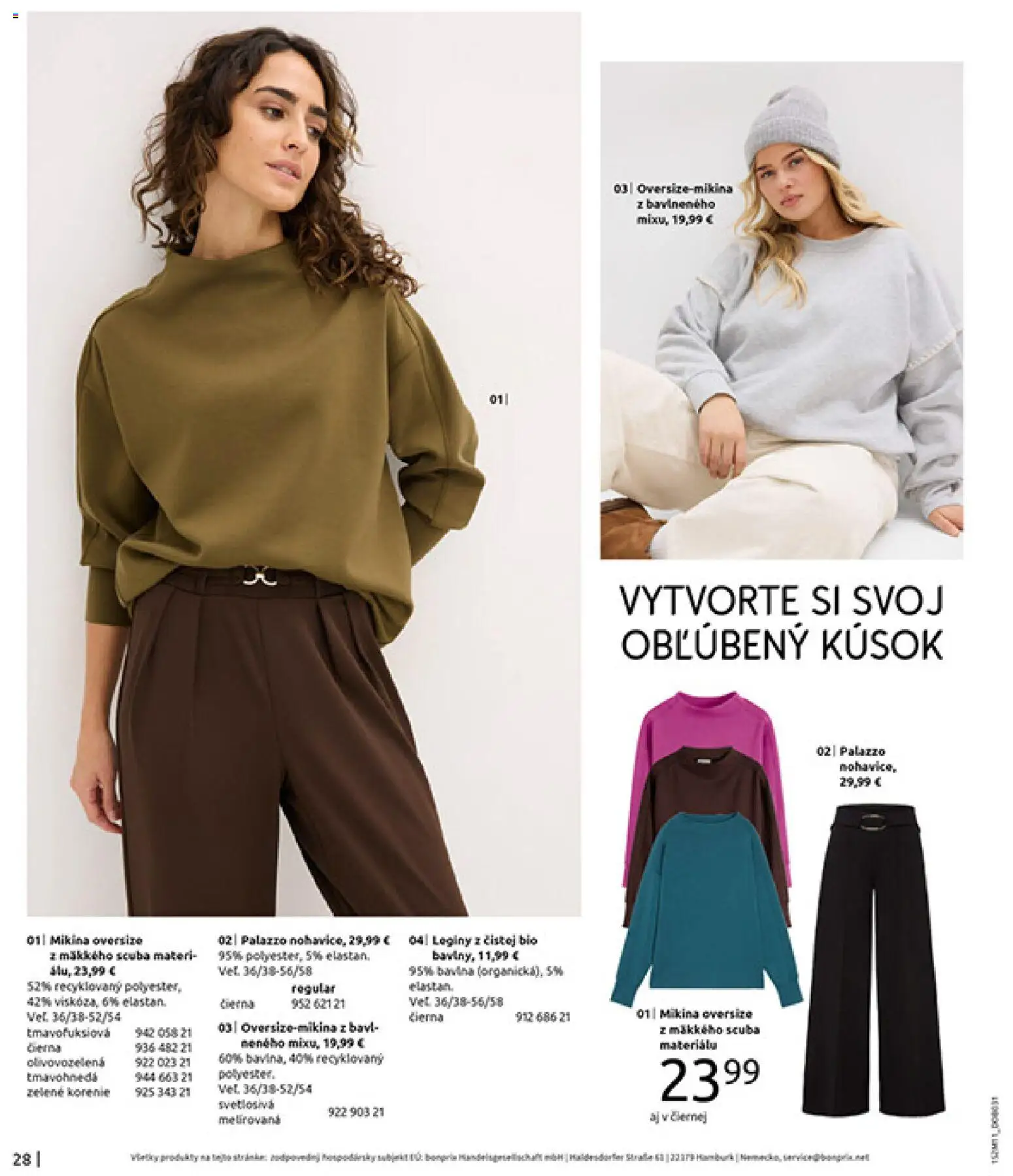 Nové Bonprix akcie – leták je platný od 16.12.2025 | Strana: 30 | Produkty: Mikina, Korenie