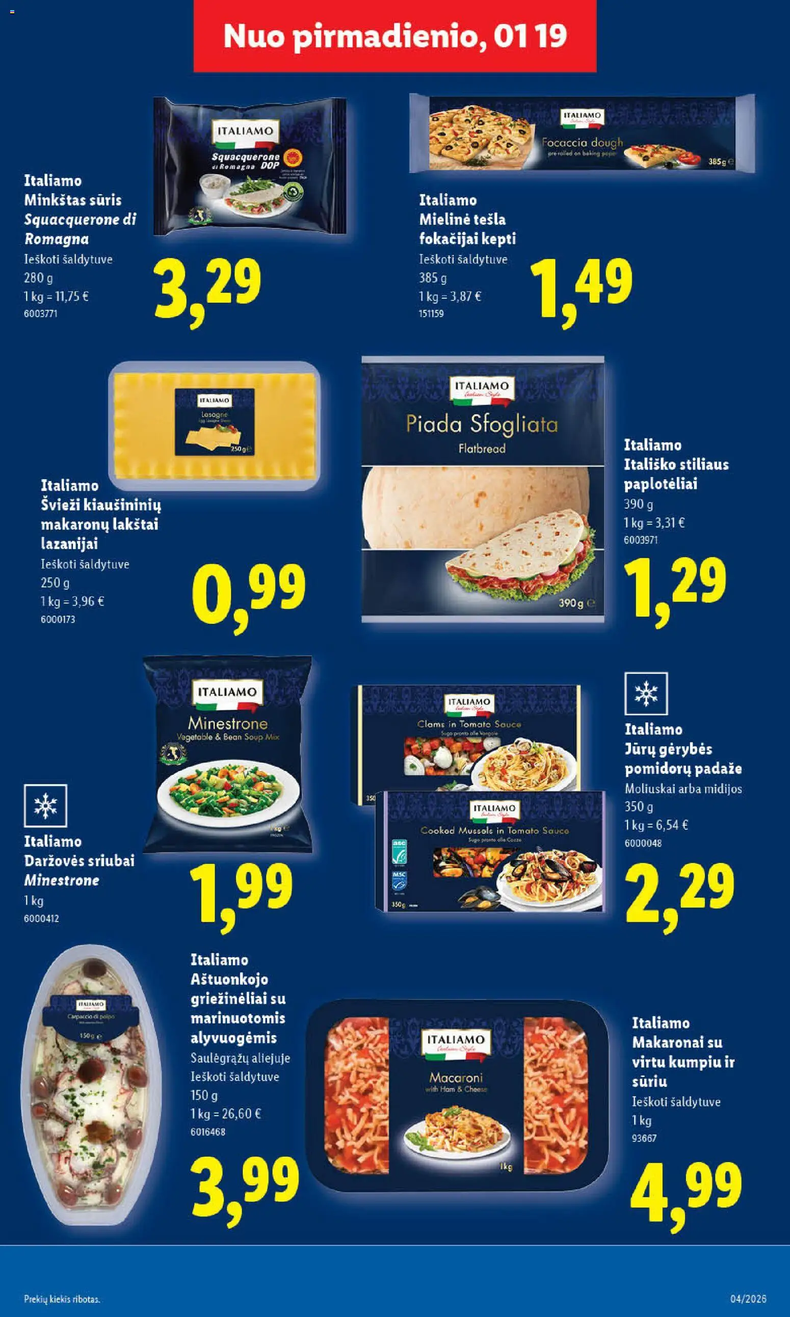 LIDL akcijos nuo 19.01.2026 | Puslapis: 15