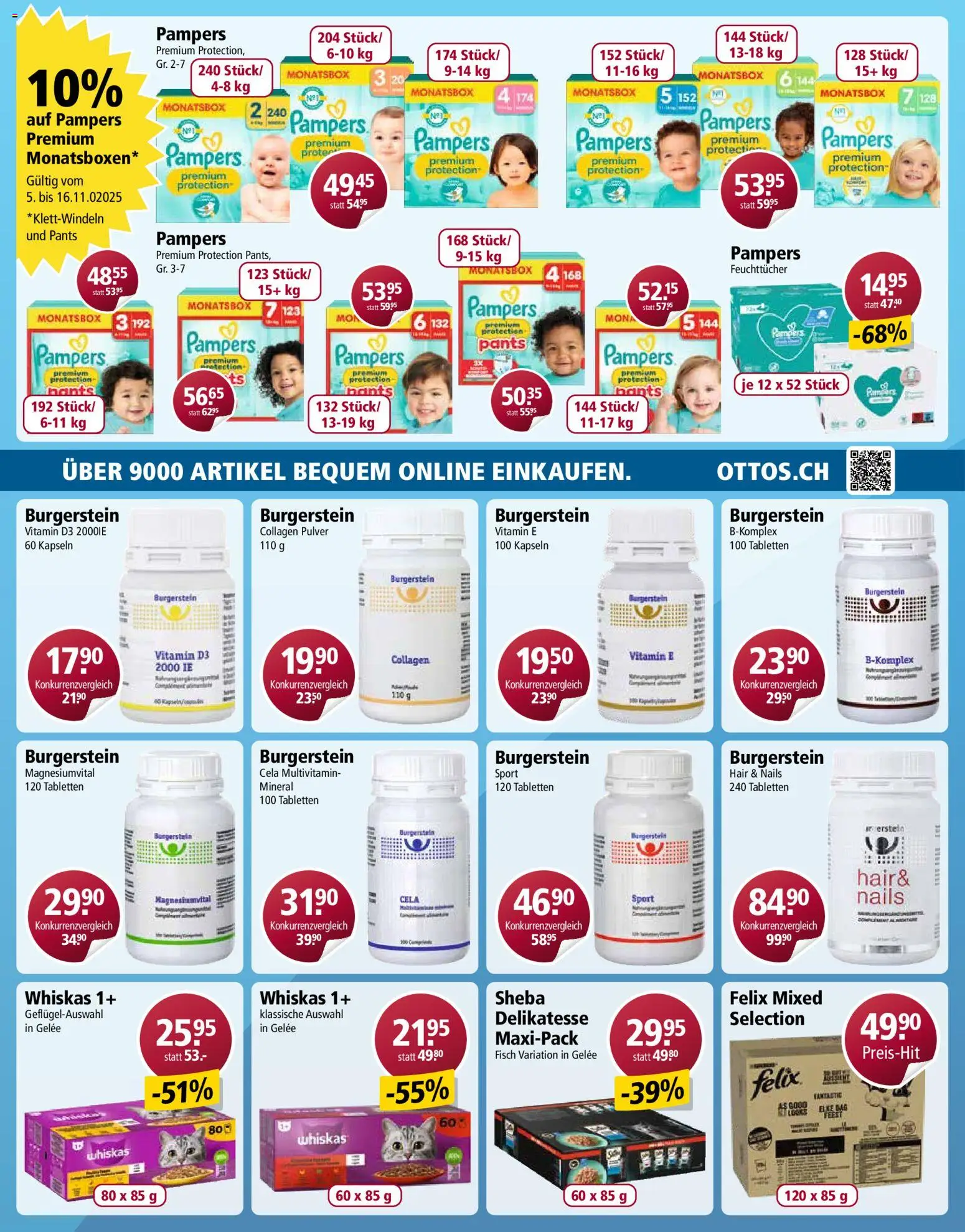 Otto's Aktionen – gültig ab 05.11.2025 | Seite: 14 | Produkte: Pulver, Fisch, Pampers