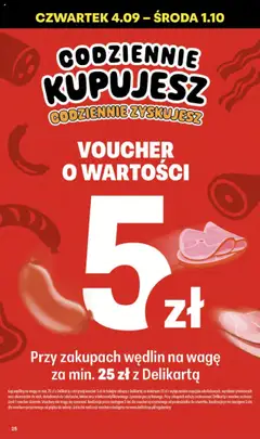 Delikatesy Centrum Gazetka - Sklepy Własne od 18.09.2025 | Strona: 25 | Produkty: Mleka, Wędliny