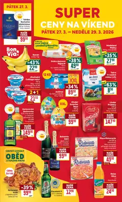 Náhled letáku Billa Velký leták od 25.03.2026 | Strana: 29 | Produkty: Mléko polotučné, Pivo, Tchibo, Kuře