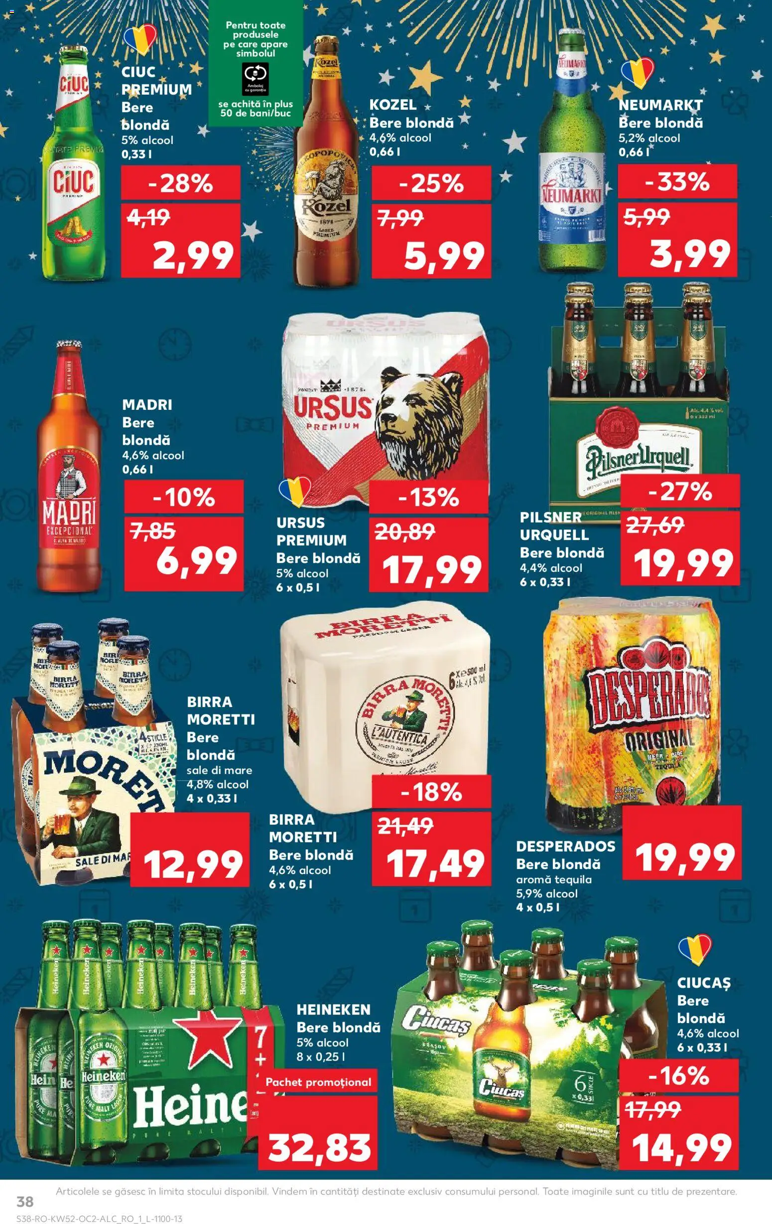 Noul catalog Kaufland – valabil de la 24.12.2025 | Pagină: 38 | Produse: Eğitim çantaları, Bere