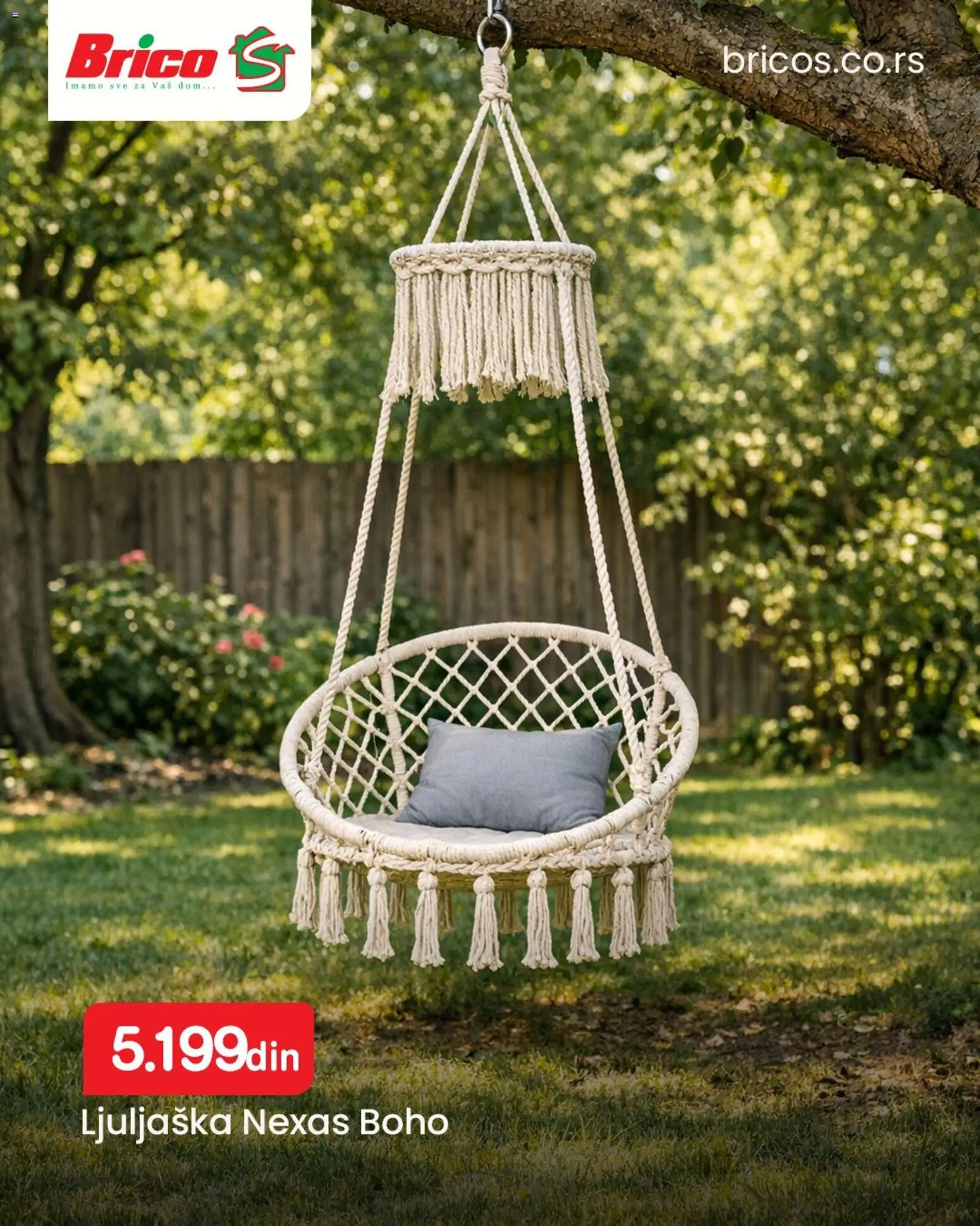 Brico S katalog - važi od 25.04.2026 | Strana: 7 | Proizvode: Ljuljaška