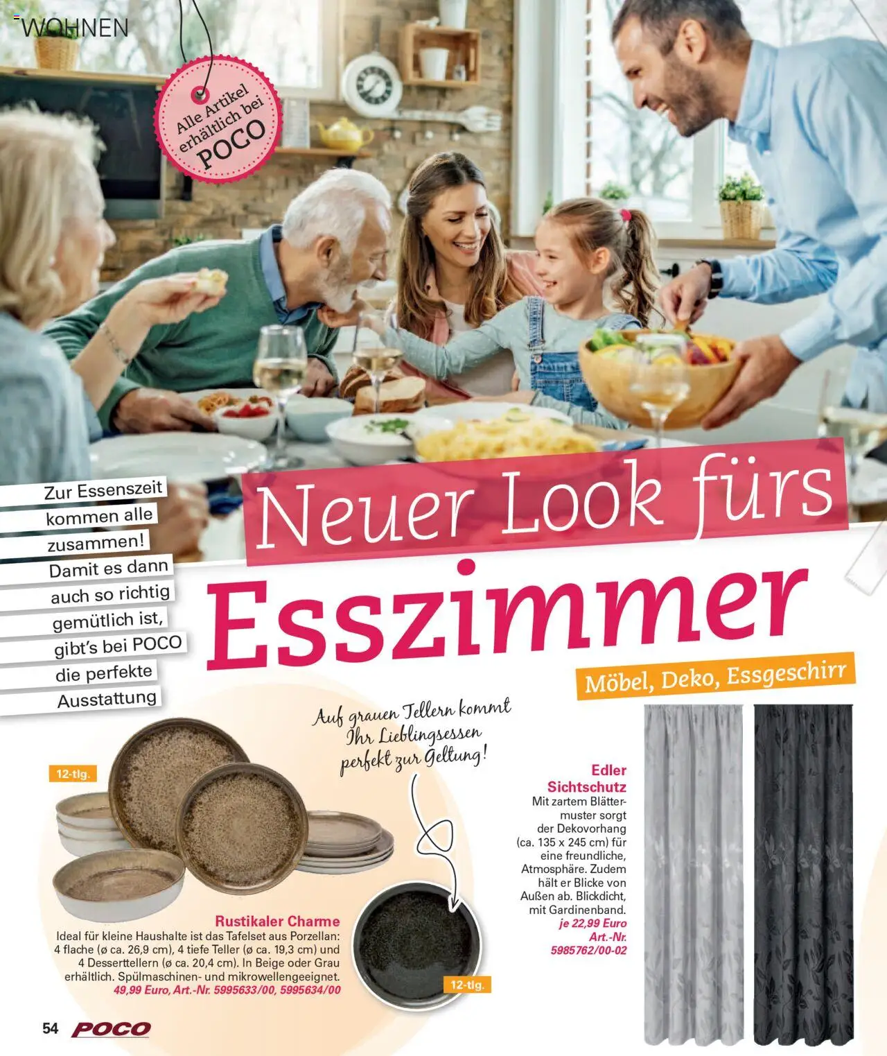 Poco Wohnwelt Herbst 2025 – gültig ab 01.09.2025 | Seite: 54